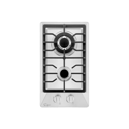 Empava 12-Inch 2 Burner Gas Cooktop