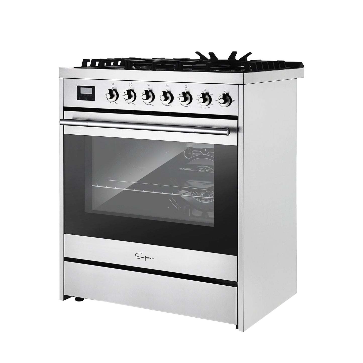 Empava 30" Freestanding Range Gas Cooktop And Oven - 5 Burners