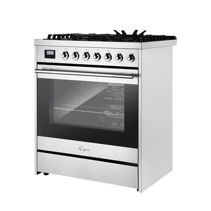 Empava 30" Freestanding Range Gas Cooktop And Oven - 5 Burners