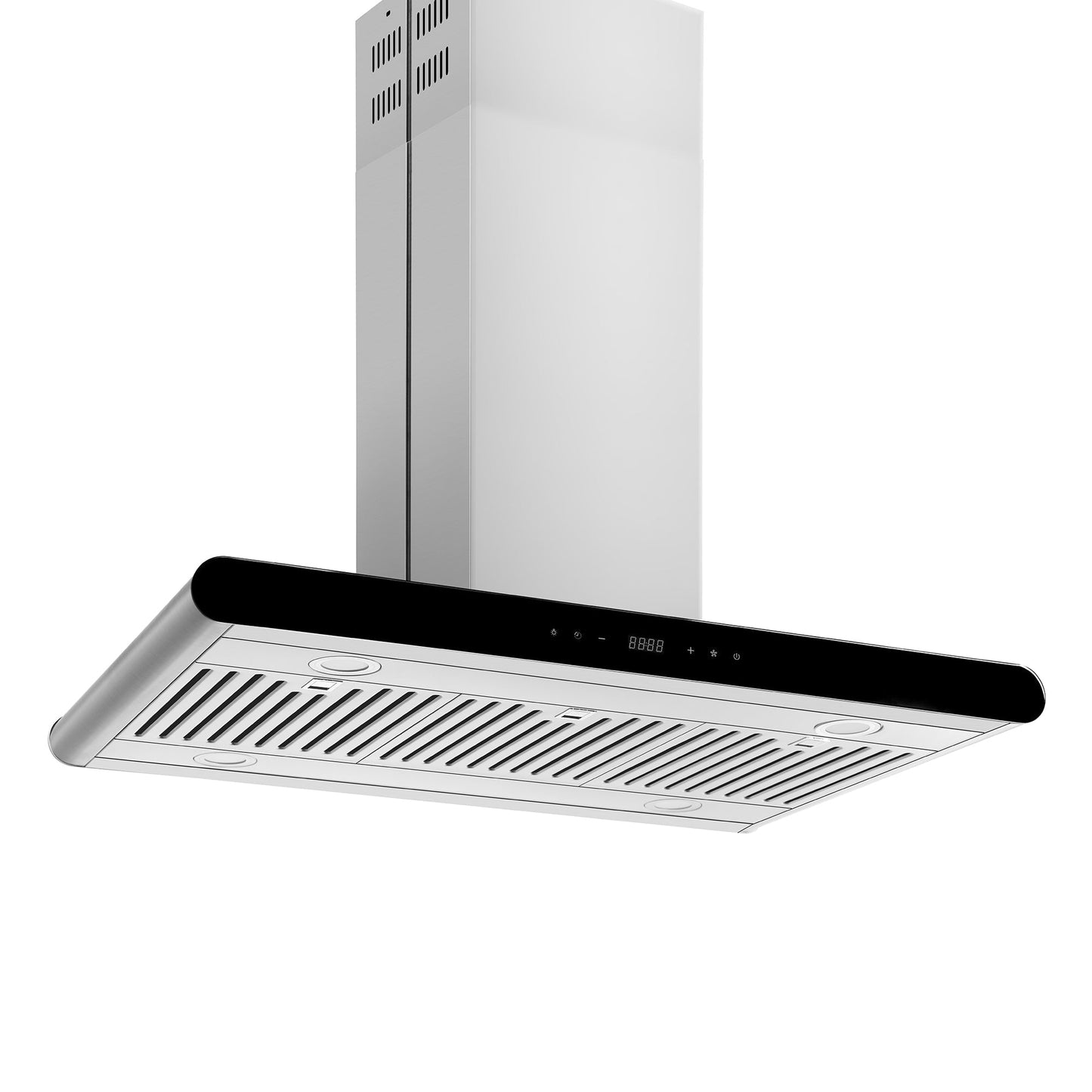 Empava 36 in. 400 CFM Island Ducted Range Hood