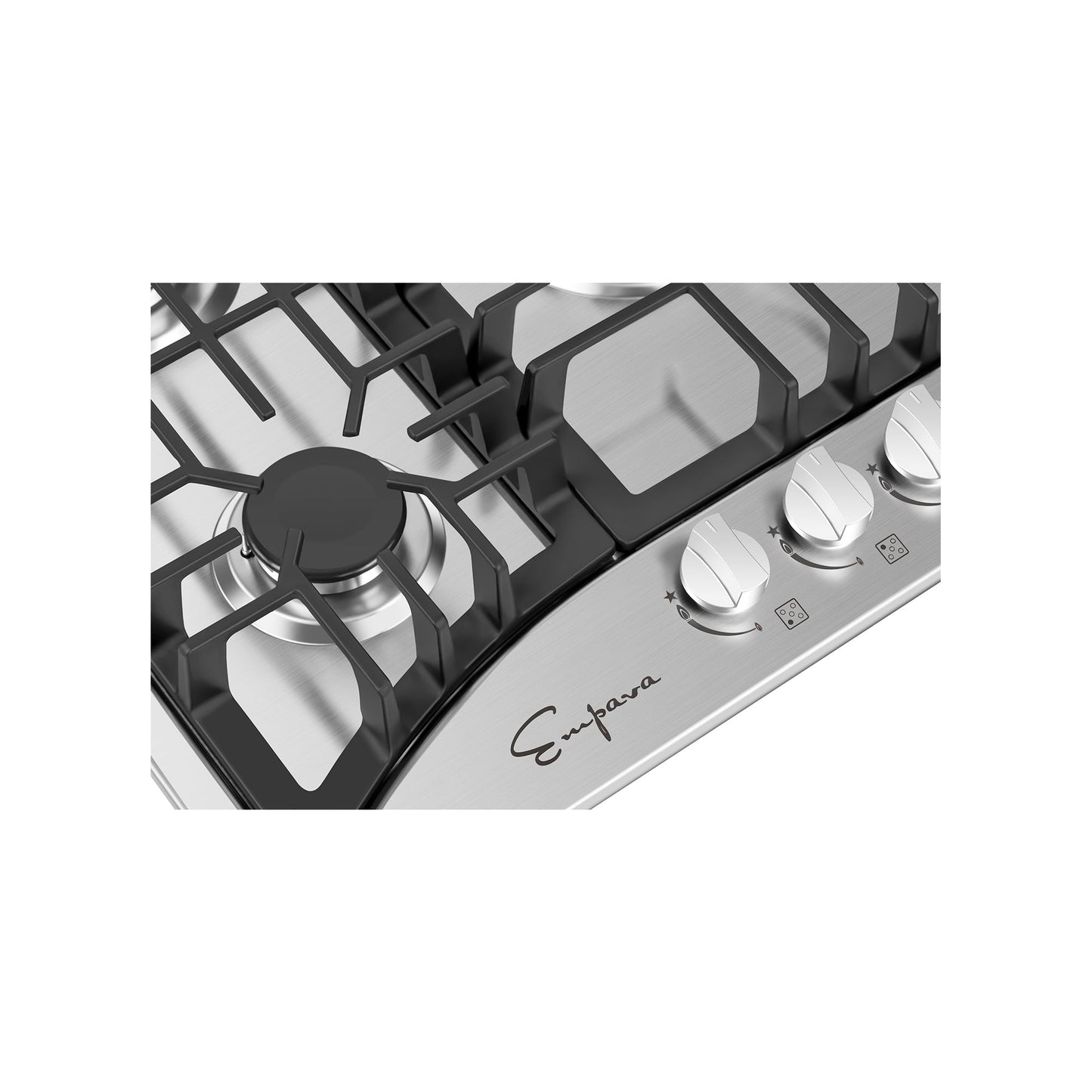 Empava 30" Built-in Gas Cooktop - Main Middle Burner Design