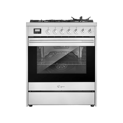Empava 30" Freestanding Range Gas Cooktop And Oven - 5 Burners