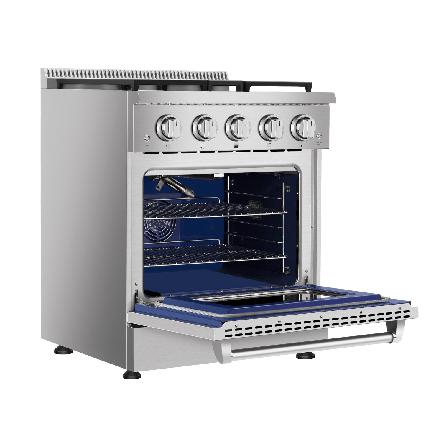 Empava 30" Freestanding Range Gas Cooktop And Oven - 4 Burners