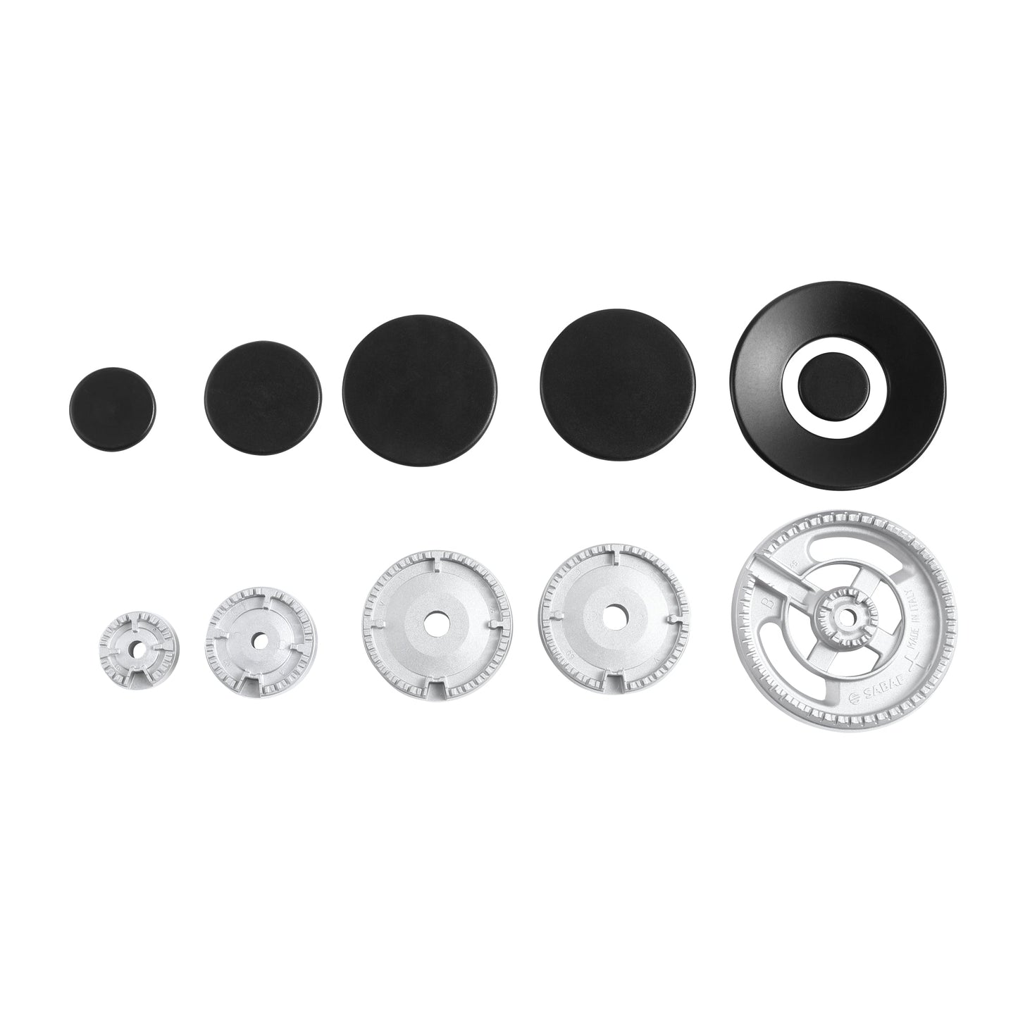 Empava 30" Built-in Gas Stove Cooktop - Main Side Burner Design