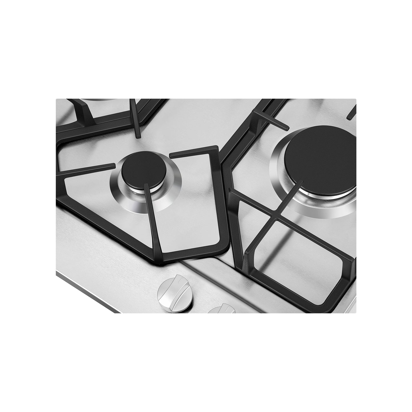Empava 24" Built-in Gas Cooktop - Steel Silver