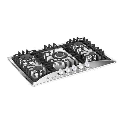 Empava 30" Built-in Gas Cooktop - Main Middle Burner Design