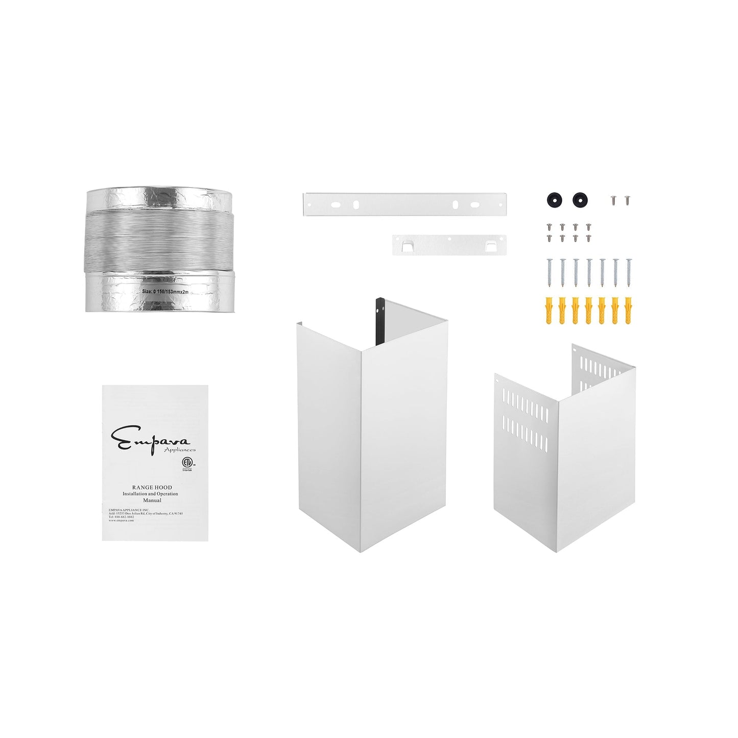 Empava 30" 400 CFM Wall Mount Range Hood