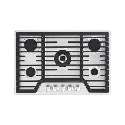 Empava 30" Built-in Gas Stove Cooktop - Main Middle Burner Design