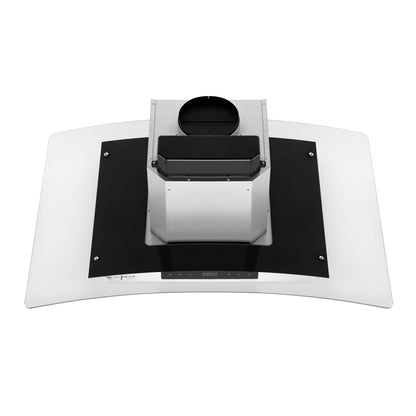 Empava 36 in. 400 CFM Kitchen Island Wall Mount Ducted Range Hood