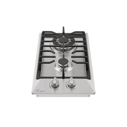 Empava 12-Inch 2 Burner Gas Cooktop