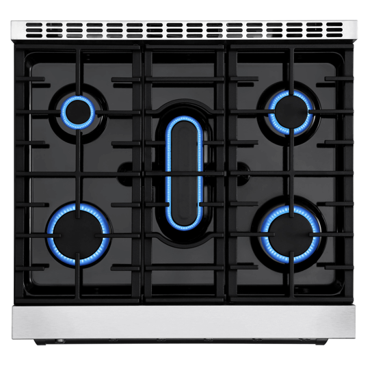 Empava 30" Pro Style Slide-in Single Oven Gas Range - 5 Burners