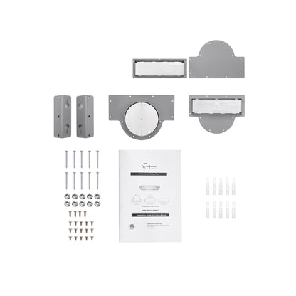 Empava 30" Kitchen 400 CFM Ultra Slim Ducted Under Cabinet Range Hood