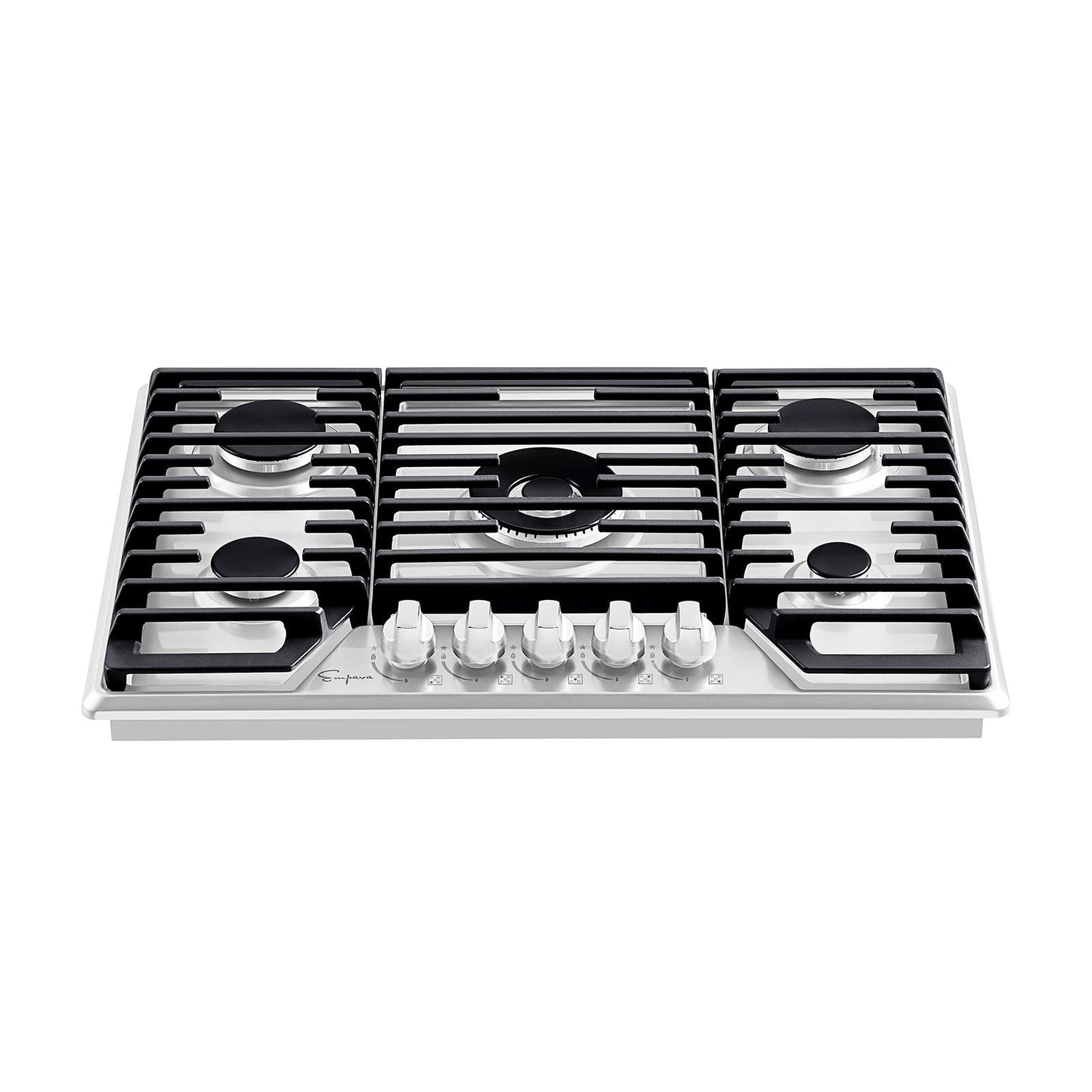 Empava 30" Built-in Gas Stove Cooktop - Main Middle Burner Design