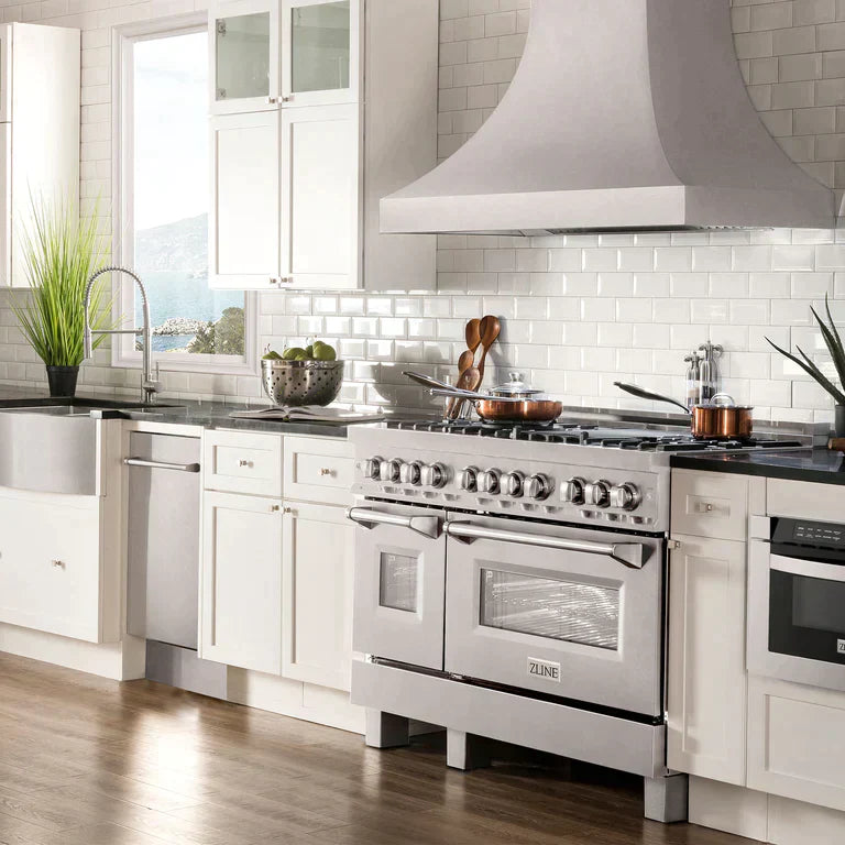 ZLINE 18" Compact Top Control Dishwasher - Fingerprint Resistant DuraSnow® Finished Stainless Steel Panel, Traditional Handle