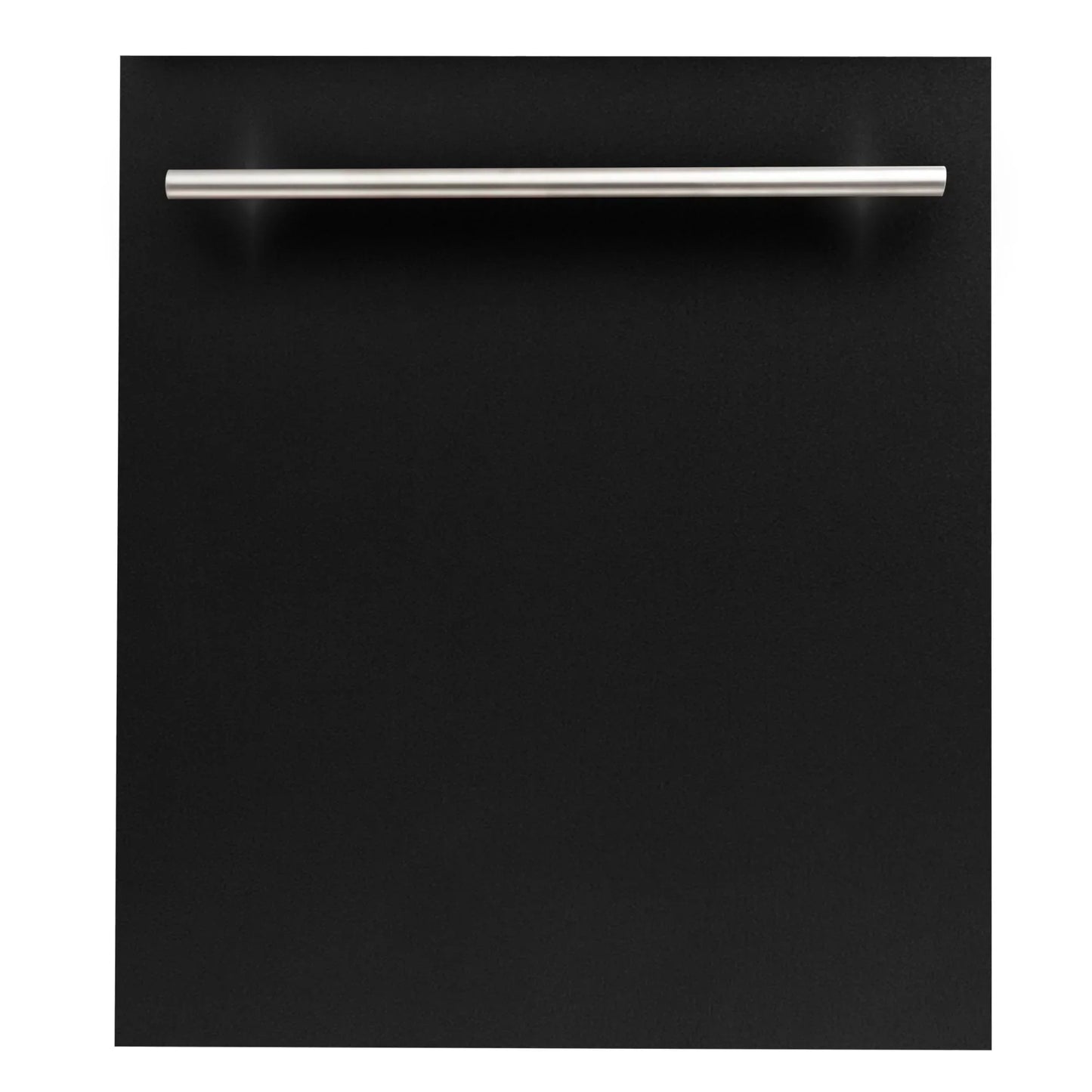 ZLINE 24" Compact Top Control Dishwasher - Matte Black Panel, Modern Handle