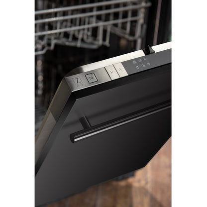 ZLINE 18" Compact Top Control Dishwasher - Stainless Steel Tub with Modern Handle