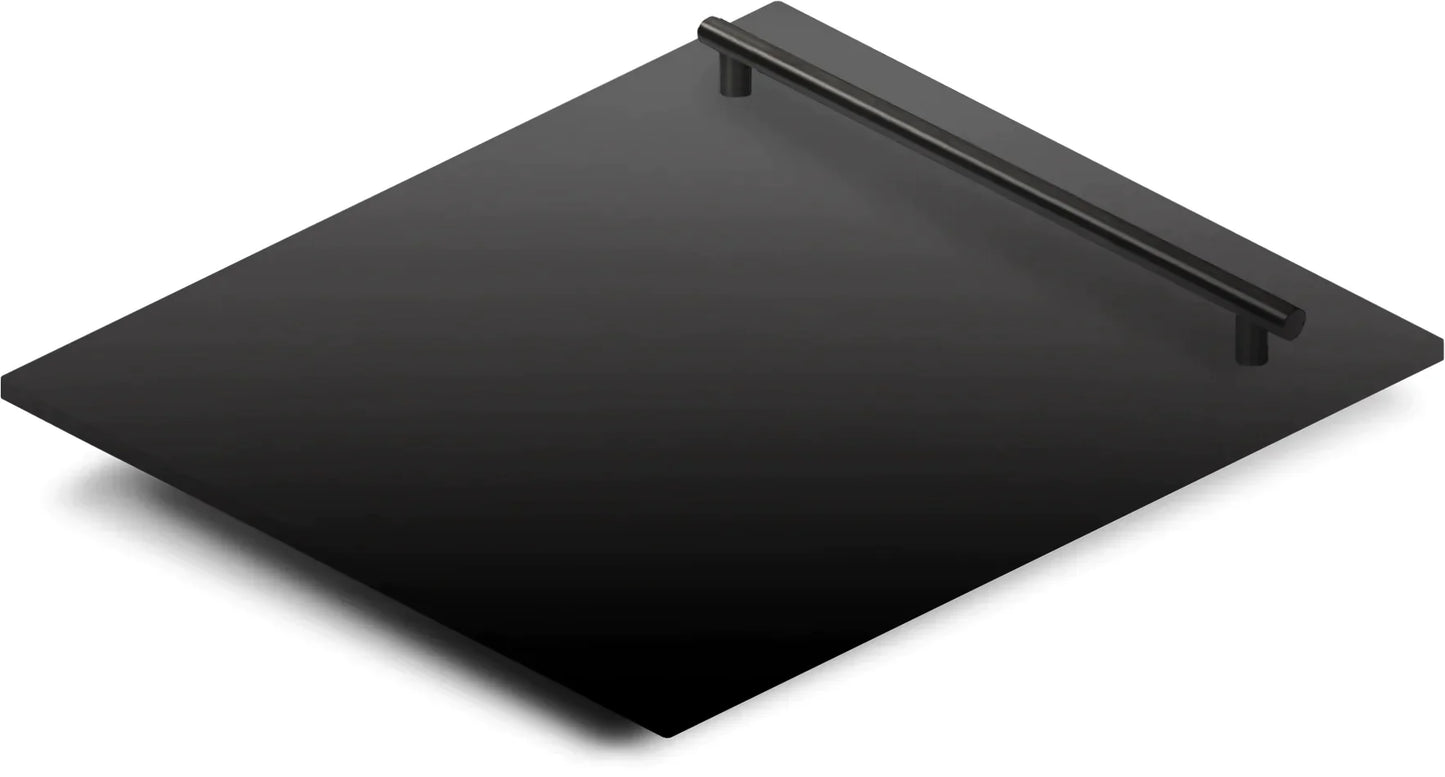 ZLINE 24" Top Control Dishwasher - Black Stainless Steel, Modern Handle