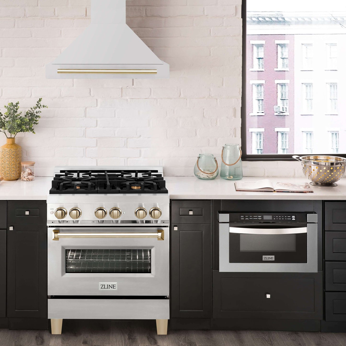 ZLINE 30" Autograph Edition Range Hood - Stainless Steel Shell and Handle