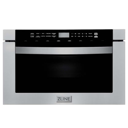 ZLINE 24" Built-in Microwave Drawer with Color Options