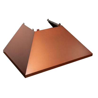 Ducted Fingerprint Resistant Stainless Steel Range Hood - Copper Shell