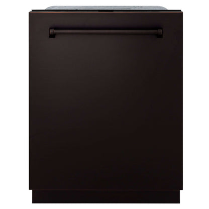ZLINE 24" Panel  Monument Series 3rd Rack Top Touch Control Dishwasher - Stainless Tub with Color options