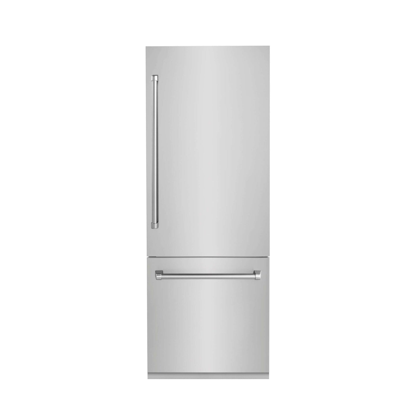 ZLINE 30" Panel Ready Built in 2-Door Bottom Freezer Refrigerator - Internal Water and Ice Dispenser