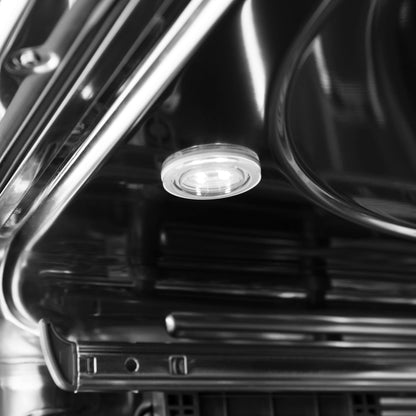 ZLINE 24" Panel  Monument Series 3rd Rack Top Touch Control Dishwasher - Stainless Tub with Color options