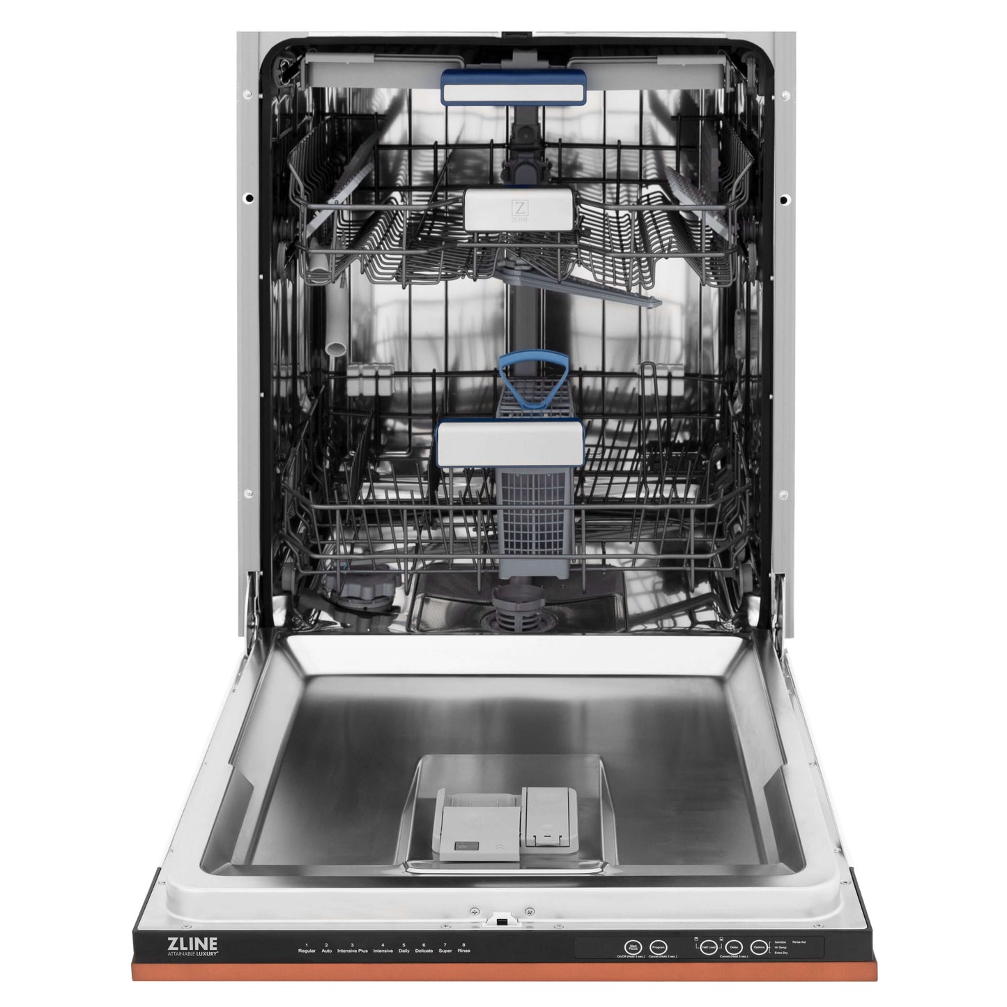 ZLINE 24" Tallac Series 3rd Rack Dishwasher - Stainless Steel Tub with Color Panel Options