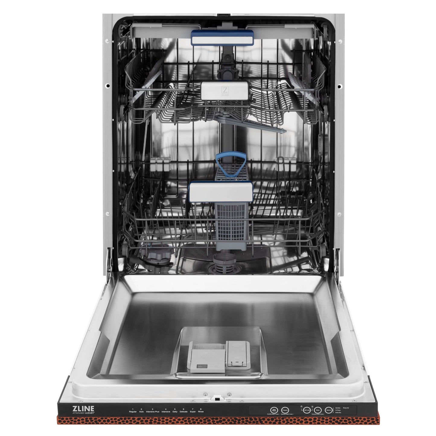 ZLINE 24" Tallac Series 3rd Rack Dishwasher - Stainless Steel Tub with Color Panel Options