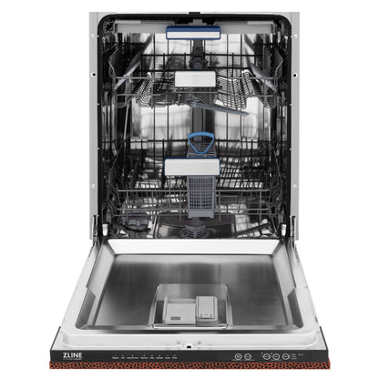 ZLINE 24" Tallac Series 3rd Rack Dishwasher - Stainless Steel Tub with Color Panel Options