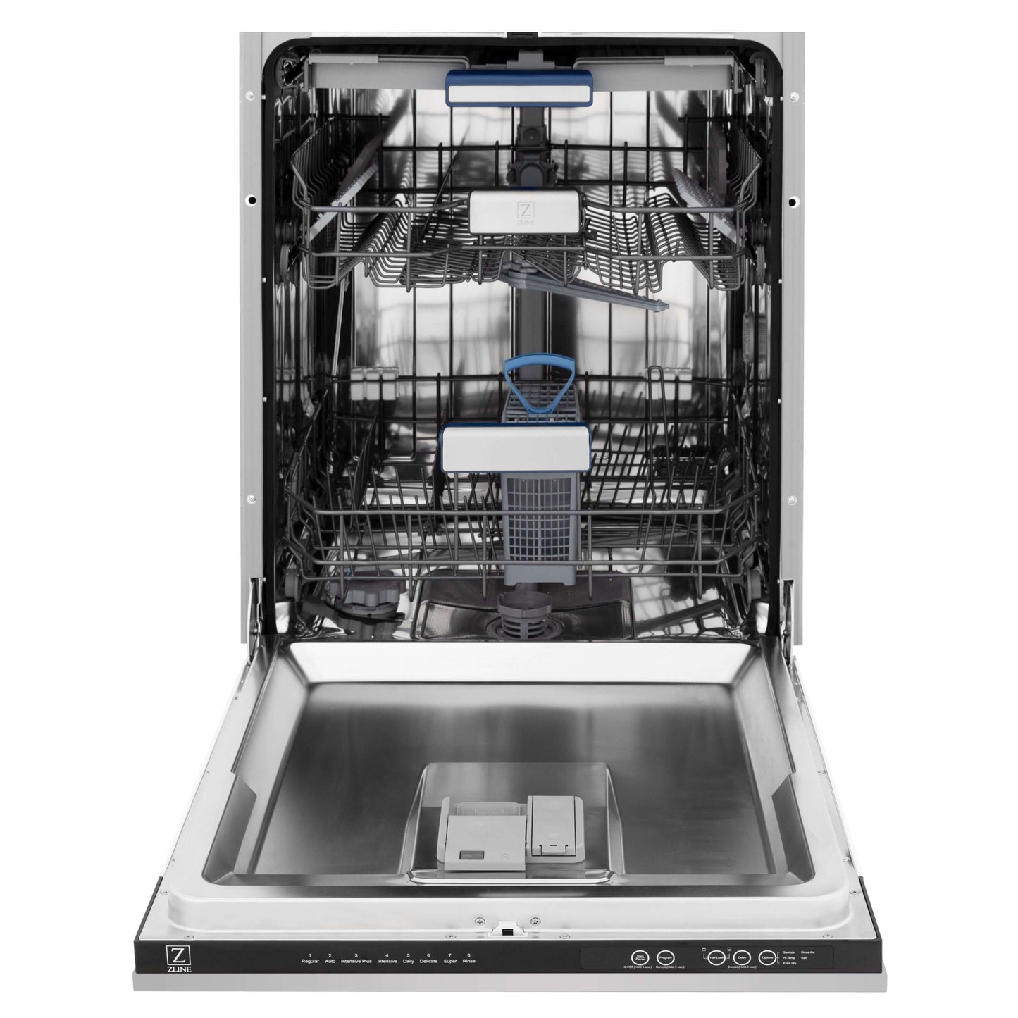 ZLINE 24" Tallac Series 3rd Rack Dishwasher - Stainless Steel Tub with Color Panel Options