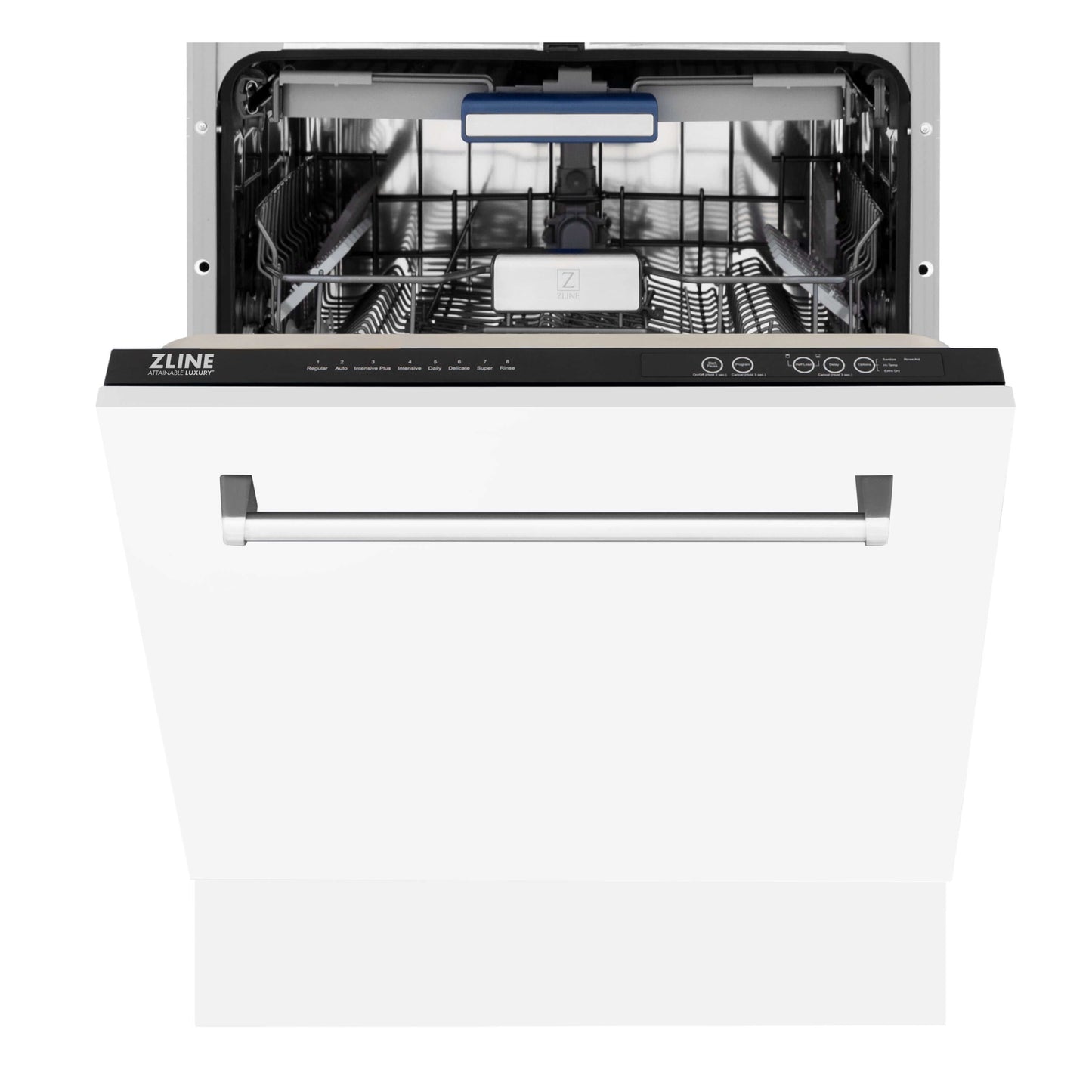 ZLINE 24" Tallac Series 3rd Rack Dishwasher - Stainless Steel Tub with Color Panel Options