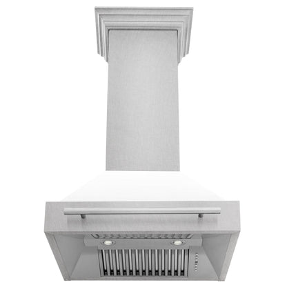 ZLINE 30" Range Hood - Fingerprint Resistant Stainless Steel with Color Shell Options