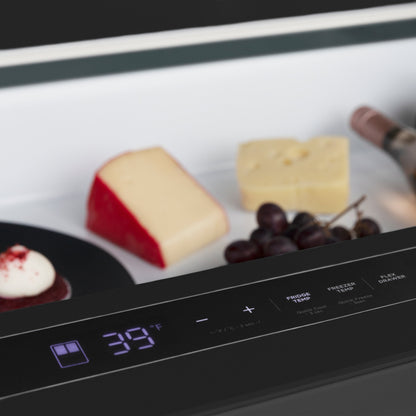 ZLINE 36" Freestanding French Door Refrigerator with External Water and Ice Dispenser - Fingerprint Resistant with Color Options