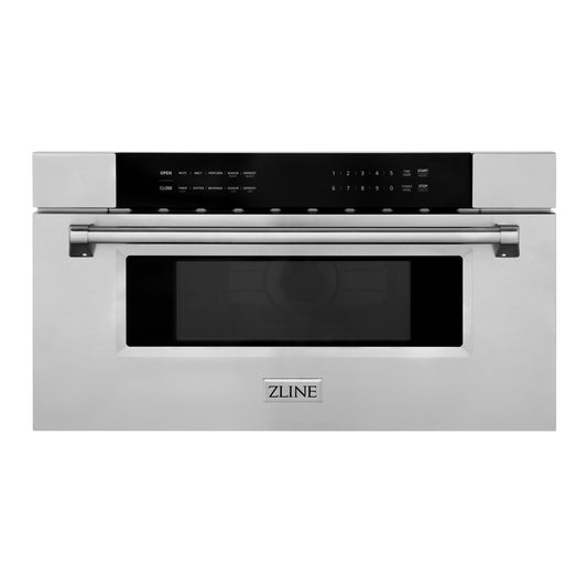 ZLINE 30" Built-In Microwave Drawer with Color Options