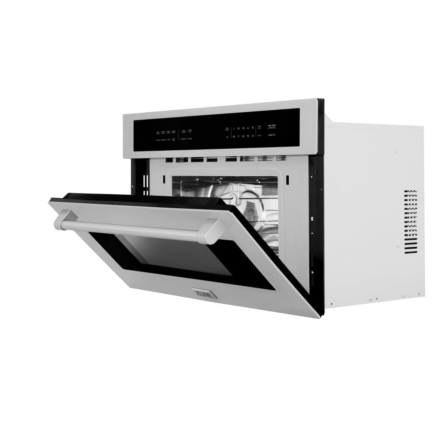 ZLINE 30" Built-in Convection Microwave Oven with Color Options - Stainless Steel