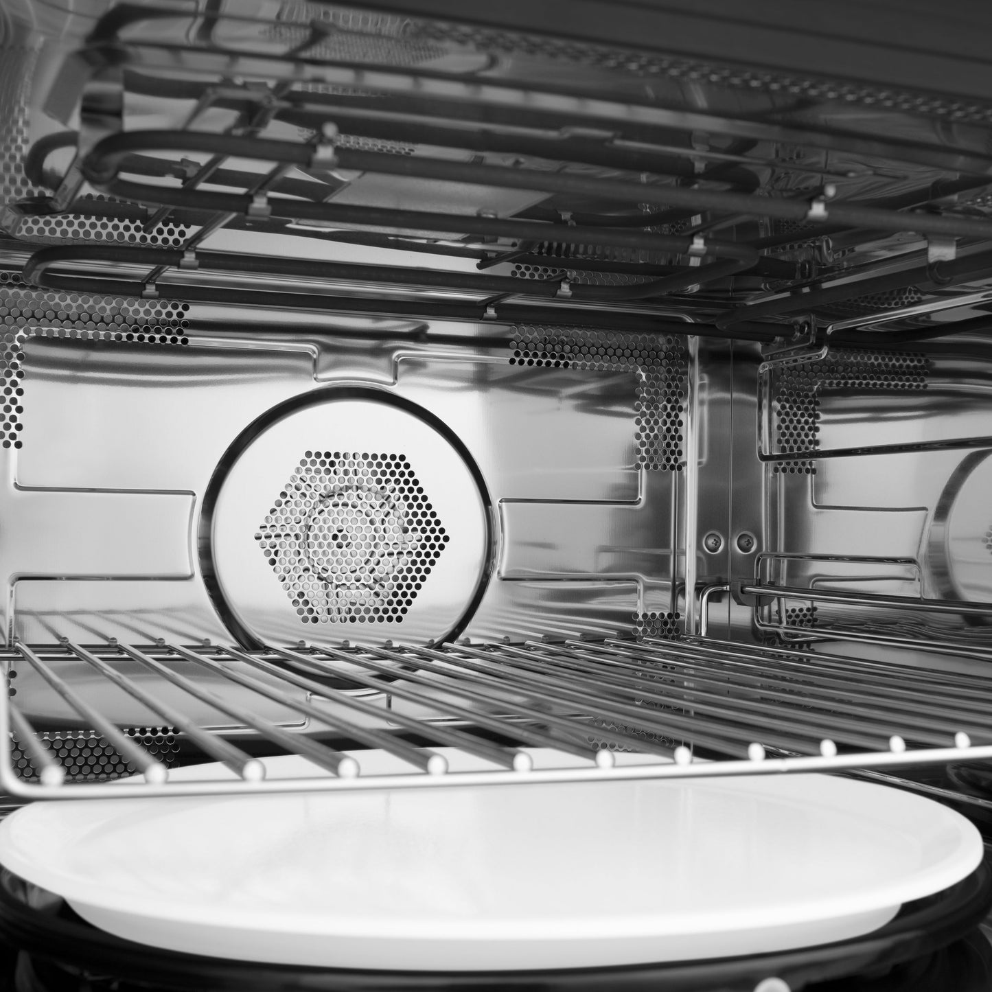 ZLINE Autograph Edition 30" Built-in Convection Microwave Oven - Black Stainless Steel with Accents