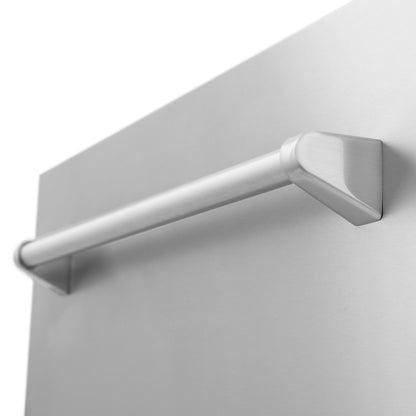 ZLINE 4-Appliance 36" Kitchen Package with Stainless Steel Dual Fuel Range, Range Hood, Microwave Drawer, and Classic Dishwasher