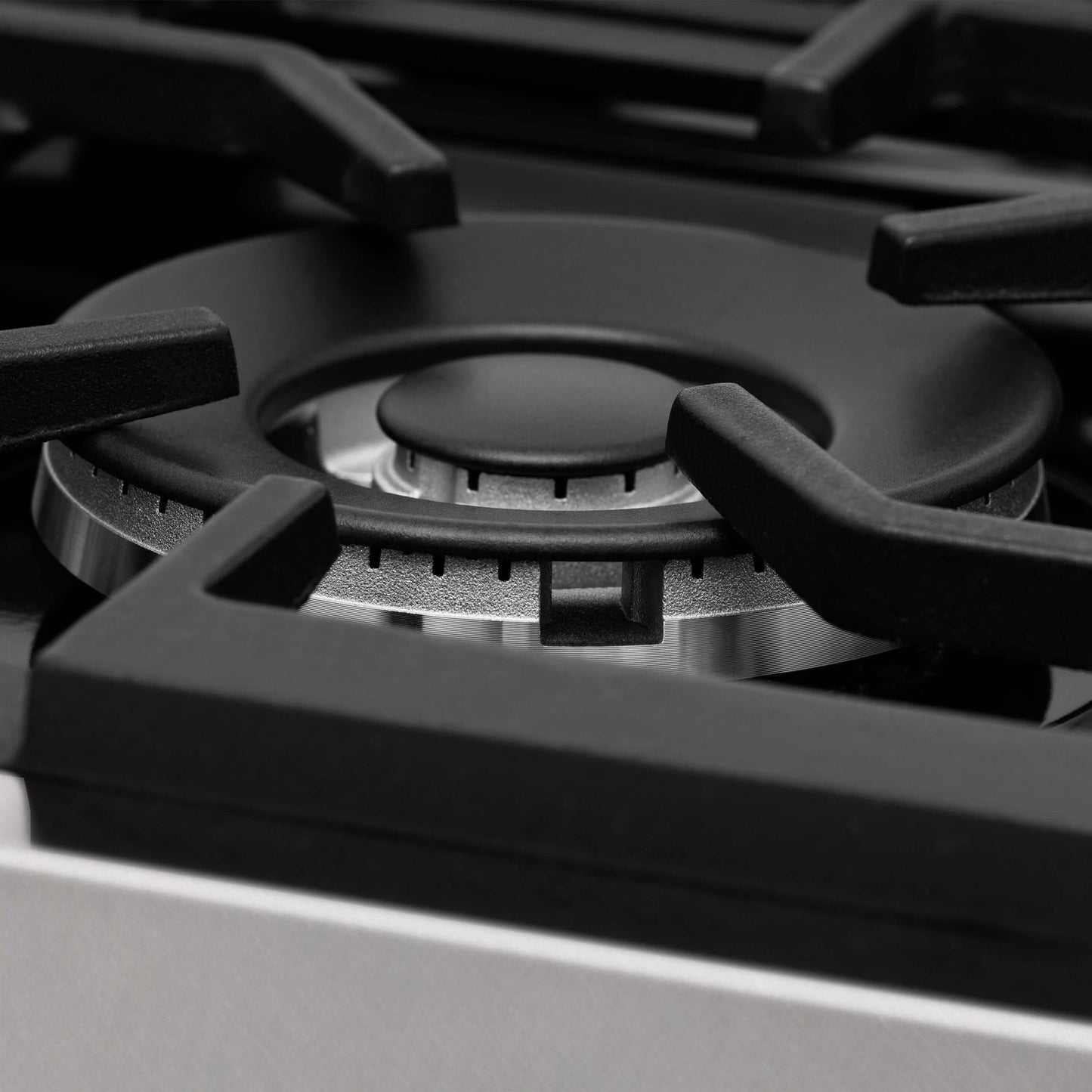 ZLINE 3-Appliance 36" Kitchen Package with Fingerprint Resistant Stainless Dual Fuel Range, Ducted Vent Range Hood, and Tall Tub Dishwasher