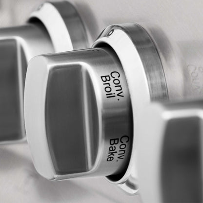 ZLINE 3-Appliance 36" Kitchen Package with Fingerprint Resistant Stainless Dual Fuel Range, Ducted Vent Range Hood, and Tall Tub Dishwasher