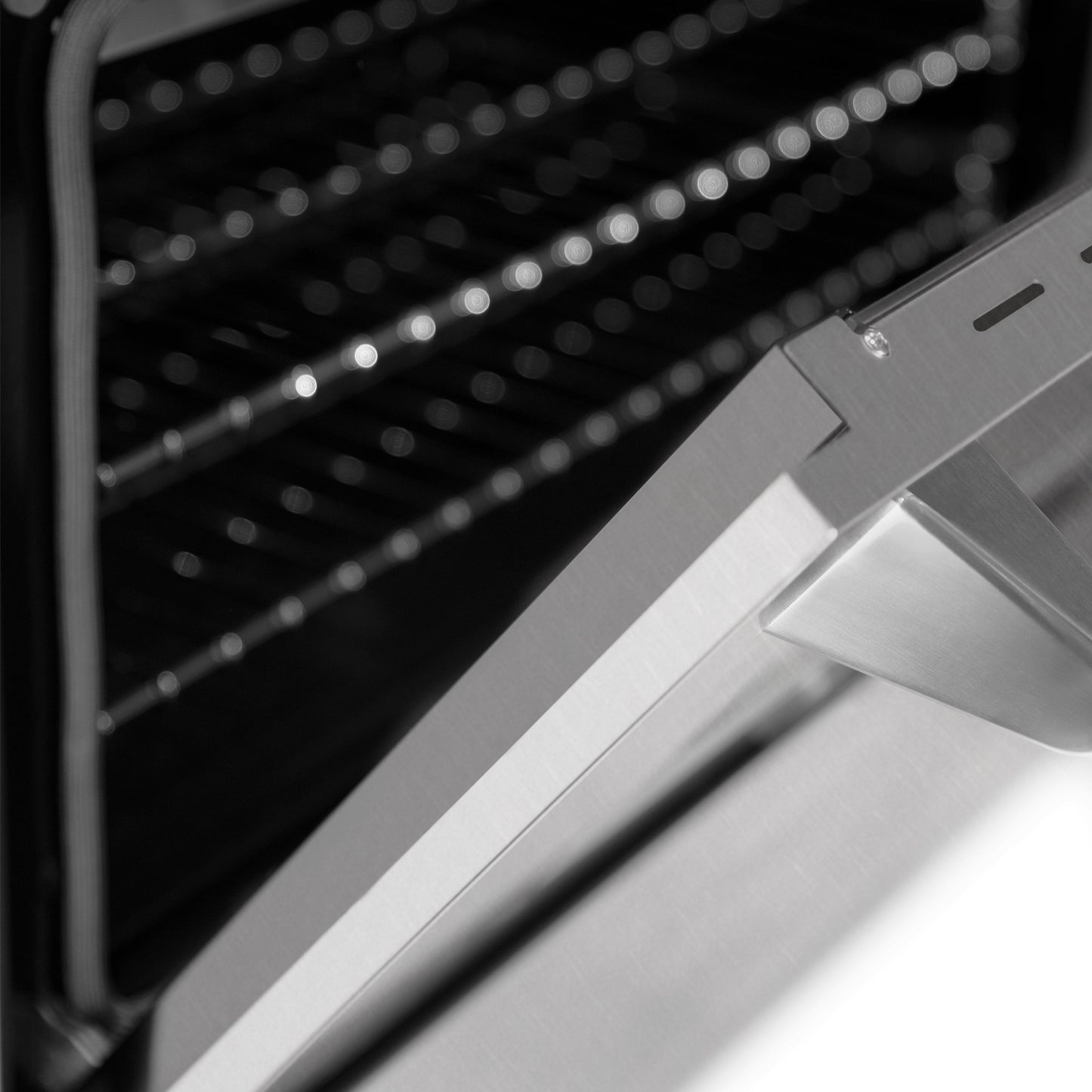 ZLINE 3-Appliance 30" Kitchen Package with DuraSnow Stainless Dual Fuel Range, Ducted Vent Range Hood, and Dishwasher