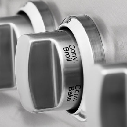 ZLINE 3-Appliance 30" Kitchen Package with DuraSnow Stainless Dual Fuel Range, Ducted Vent Range Hood, and Dishwasher