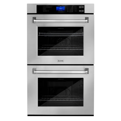 ZLINE 2-Appliance Kitchen Package with 36" Stainless Steel Rangetop and 30" Double Wall Oven