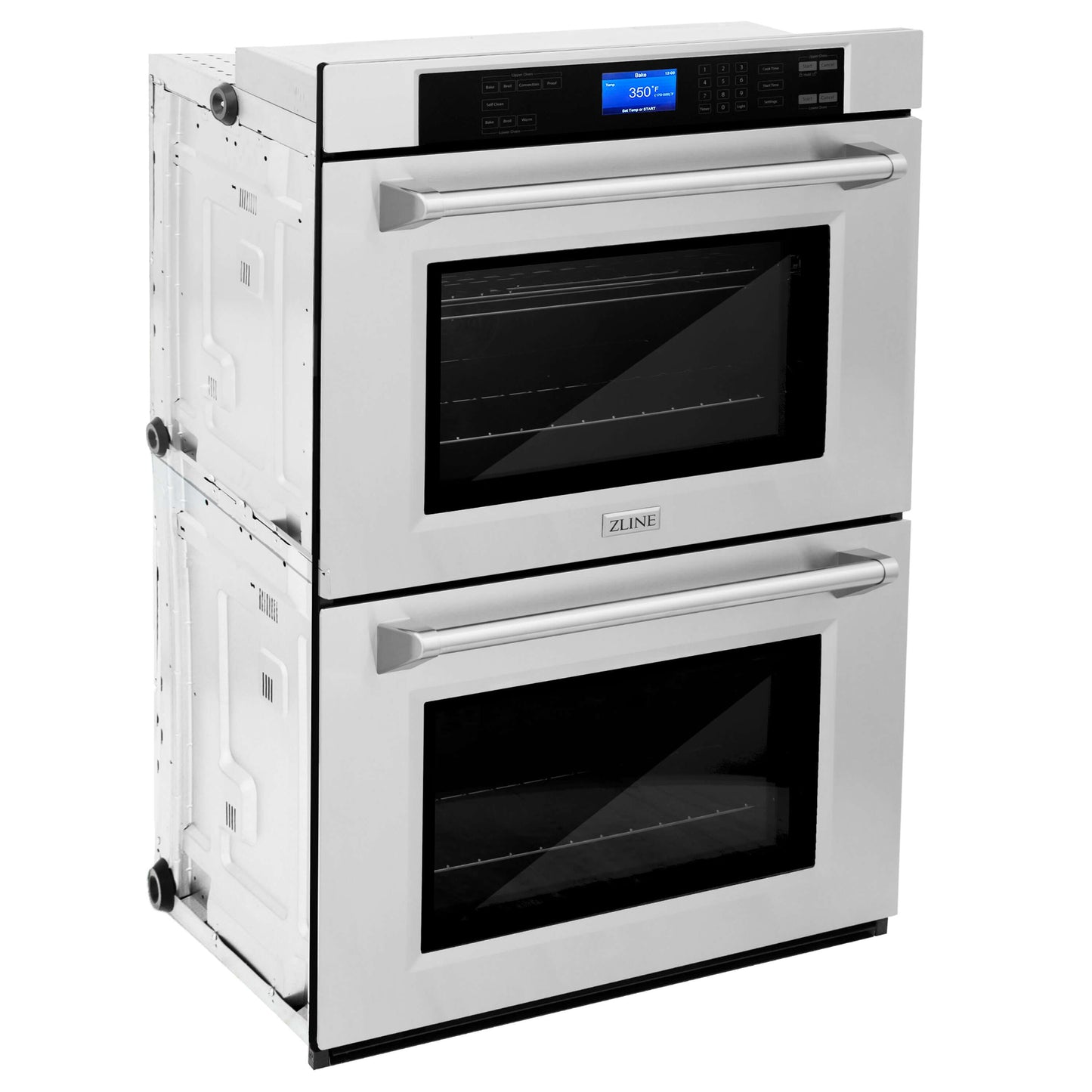 ZLINE 2-Appliance Kitchen Package with 36" Stainless Steel Rangetop and 30" Double Wall Oven