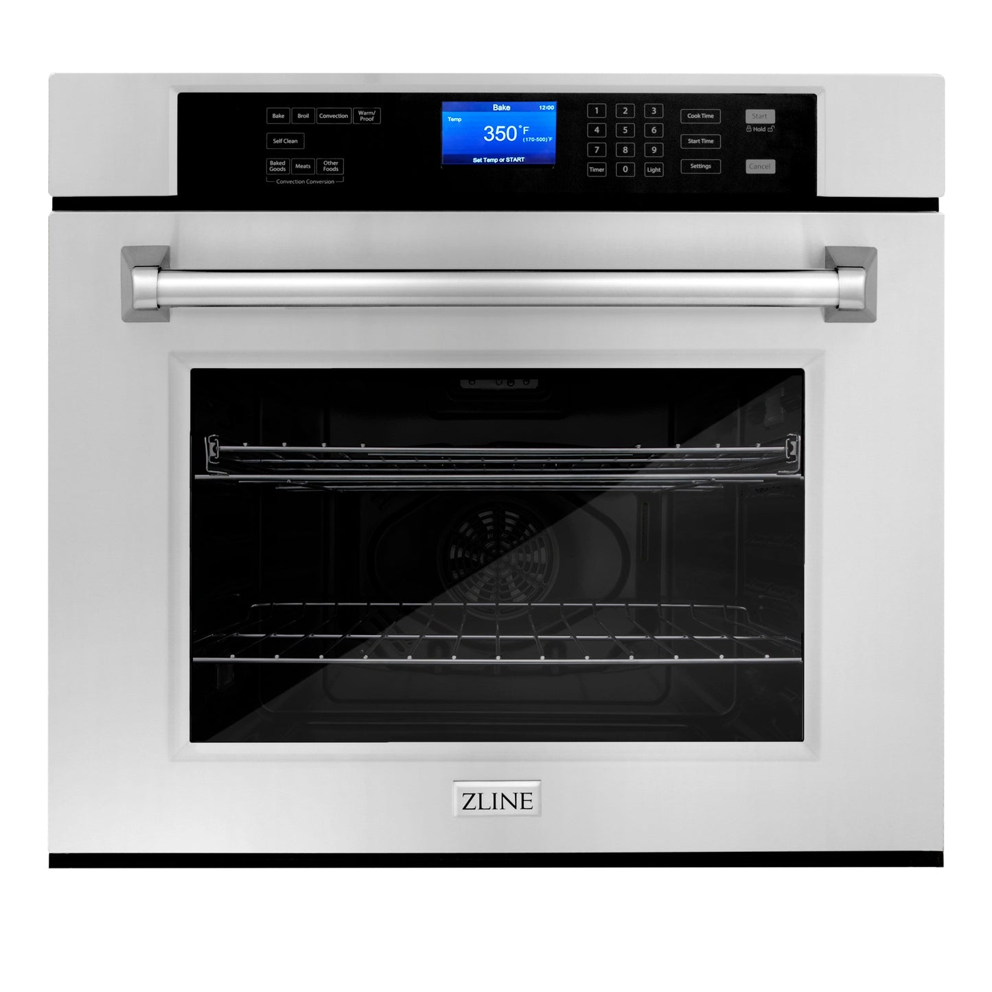 ZLINE 2-Appliance Kitchen Package with 48" Stainless Steel Rangetop and 48" Single Wall Oven