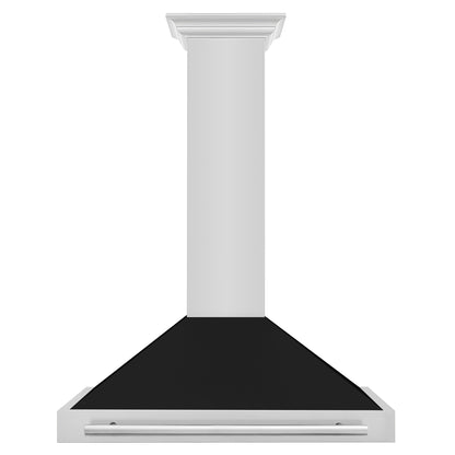 ZLINE 48" Stainless Steel Range Hood - Handle with Colored Shell Options