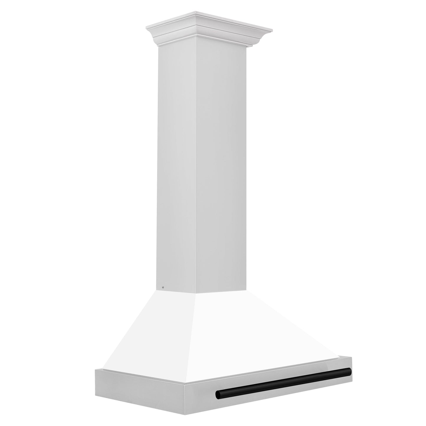 ZLINE 30" Autograph Edition Stainless Steel Range Hood - Matte White Shell & Accents