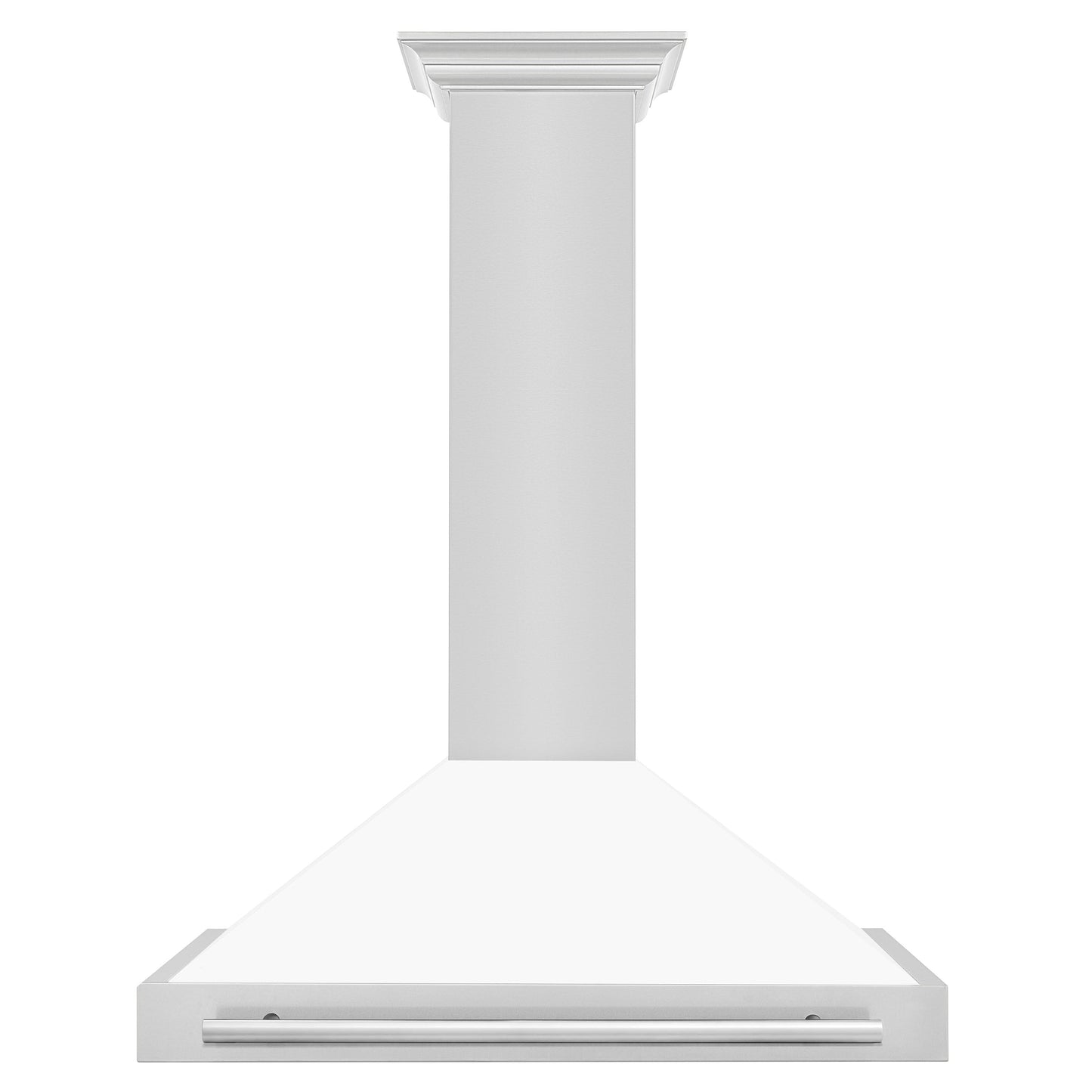ZLINE 48" Stainless Steel Range Hood - Handle with Colored Shell Options