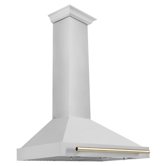 ZLINE 36" Autograph Edition Range Hood - Stainless Steel with Shell and Accents