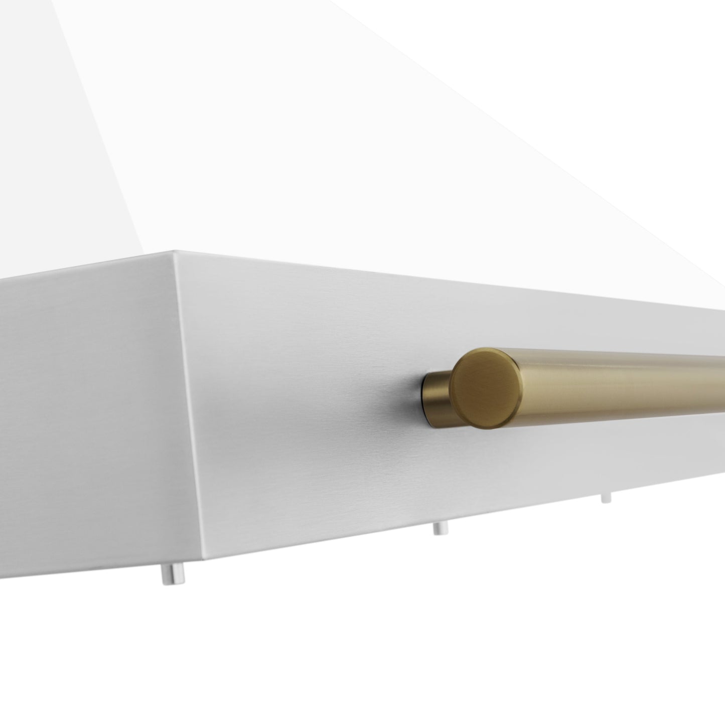 ZLINE 30" Autograph Edition Stainless Steel Range Hood - Matte White Shell & Accents